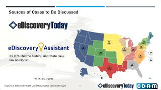 2024’s Most Notable eDiscovery Case Law Rulings