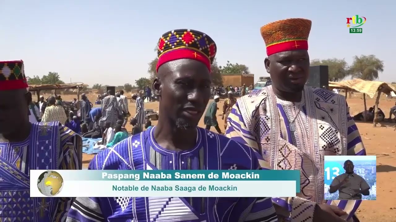 Le Naaba Saaga célèbre la 3e édition du « Kiougou » ou fête coutumière à Mockin (région de Oubri)