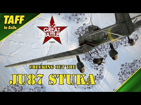 IL-2 Great Battles | Junkers JU87 Stuka |  Bridge Dive Bombing Attack!