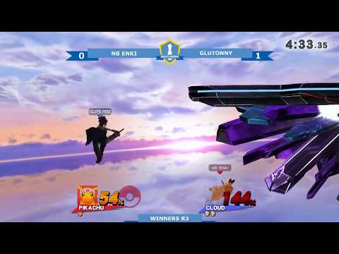 [SAC U #4] Glutonny (Cloud) vs. nB|Enki (Pikachu) - Winners Round 3