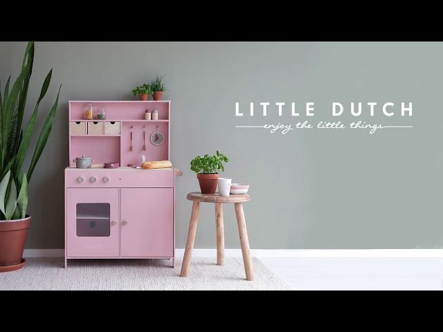 Vídeo relacionado con Juguete Pastel de Cumpleaños Rosa de Madera Little Dutch LD8015