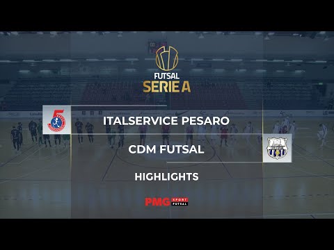 Futsal 20/21 - Italservice Pesaro vs CDM Futsal - Highlights
