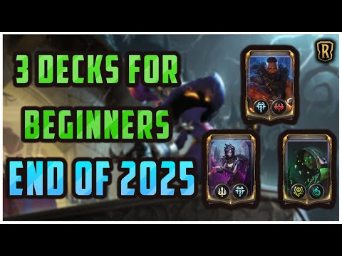 Best Beginner Decks To End 2025 In Legends of Runeterra
