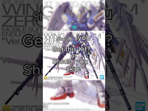 Should You Build It or Skip It?  #Gunpla #GundamWing #WingZero #VerKa #gundam #ModelKit #BuildOrSkip