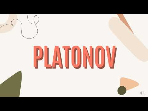 Platonov [1]