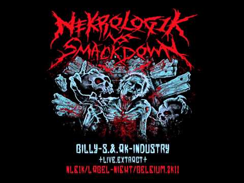 Billy S. & Ak-Industry - Live Extract - Nekrolog1k Label Night - Belgium 2011