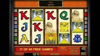 Pharaoh&;s Gold II. BIG WIN, $$$ bonus games. Video