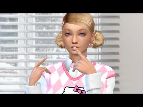 the sims 4 high detail download blonde female Jovana Ilievska by Bonita100 Cas Video Preview