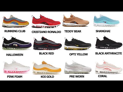 Air max 97 | Visual Guide Colorway With Names