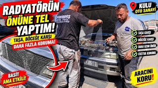 Radyatörün Önüne Tel Yaptım! 🚗 Taş ve Böceklere Karşı Koruma | Kulu Ot