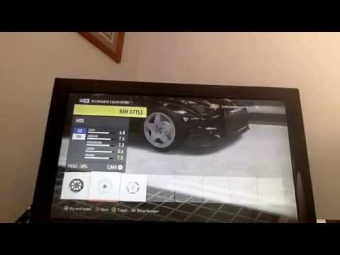 Forza horizon 2 drag car build on Nissan gtr