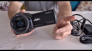 Video thumbnail for Sony Fdr Ax53 4K Handycam® With Exmor R® CMOS Sensor 250x Digita Zoom Video Camera by Slow Motion Man