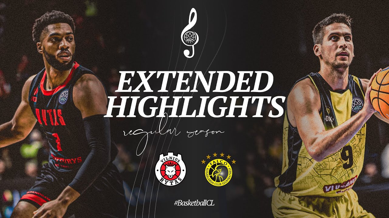 Rytas Vilnius v Falco-Vulcano Szombathely | Full Game Highlights | #BasketballCL 2024-25