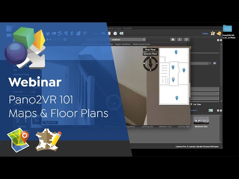 Webinar: Pano2VR 101 | Maps and Floor Plans