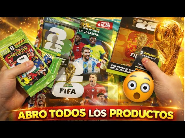 Vídeo relacionado con Copa Mundial de la FIFA 2026 Adrenalyn XL Premium Gold
