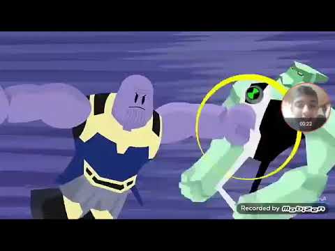Thanos vs Ben 10 (turma do flonk)
