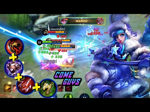 RUBY ROAM HYPER BUILD CARRY TEAM | MLBB RUBY BEST BUILD #mlmeta#mlbbruby#rubybestbuild#rubymaniac