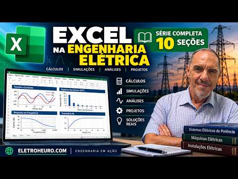 Episódio 1 da série Excel Aplicado à Engenharia Elétrica
