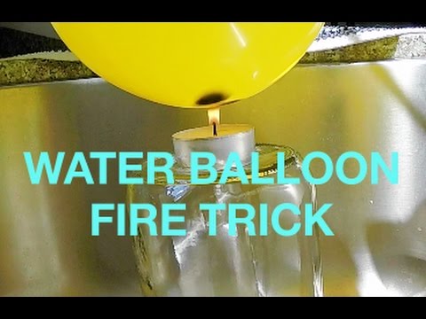WATER BALLOON FIRE TRICK! | DAY 954 | ThePlusSideOfThings