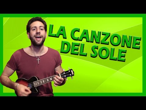 Tutorial Ukulele ➔ "La Canzone Del Sole" - Lucio Battisti [Accordi Facili ITA]