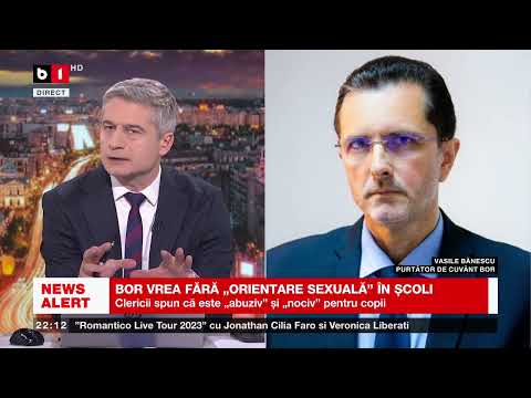 ACTUALITATEA CU TUDOR MUȘAT. BOR VREA FĂRĂ ” ORIENTARE SEXUALĂ” ÎN ȘCOLI. P2/2