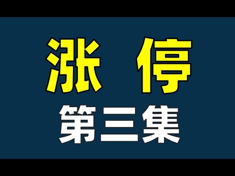 看懂涨停板 第三集 利用涨停信号抄底股票 从此股票交易不求人