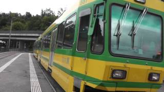 preview picture of video 'Swiss Tram - Boudry to Neuchatel'