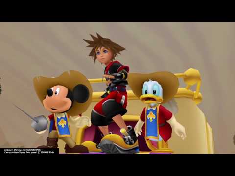 KINGDOM HEARTS HD DREAM DROP DISTANCE | Country Of The Musketeers: Sora | 121