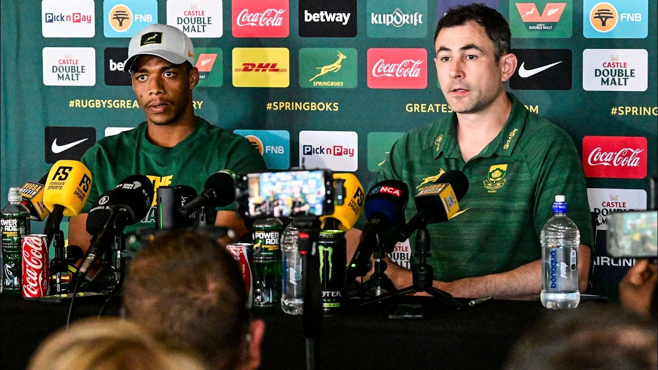 Felix Jones and Grant Williams | Springbok Press Conference | 18 August 2026