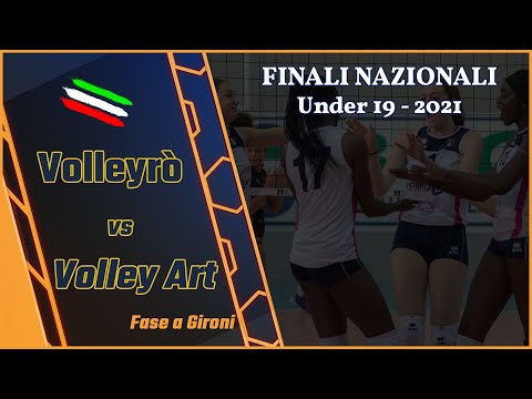 Finali Nazionali Under 19: Volleyrò vs Volley Art Firenze