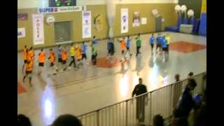 preview picture of video 'CAUZ Handball vs Handball Club Teyran 3eme tour CDF By Mirko & Philou'