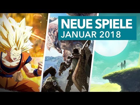 Neue Spiele für PS4, Xbox One, Switch & Co. - Januar 2018 in der Vorschau