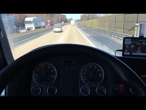 Autobahn A93 Deutschland Richtung Kiefersfelden-Rosenheim MAN TGX 18.480 / Autostrada A93 Germania