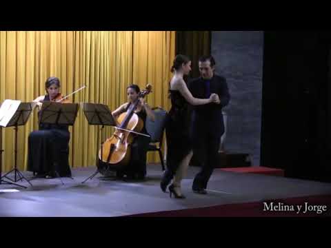 Tango en Tenerife Jorge y Melina con el Cuarteto Piazzolla