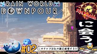 【☔轟くRainworld】ハイスピードナメクジ02【Downpour/リビュレット/カラーパール集め/序章/Fivepebbles】