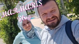 MARMARİS VLOG; Otel Fiyatları Nasıl? Marmarisi Geziyoruz. Marmaris Sahilleri ve 