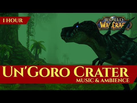Vanilla Un'Goro Crater - Music & Ambience (1 hour, 4K, World of Warcraft Classic)