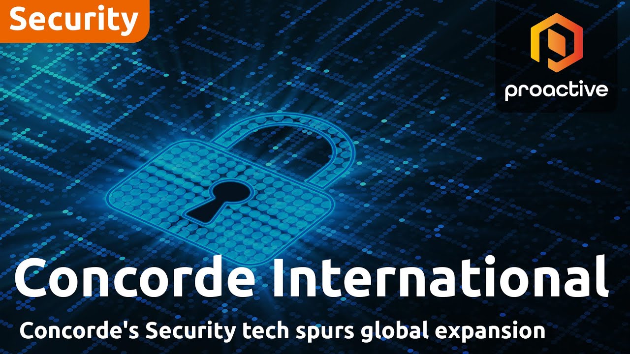 Concorde International's security tech spurs global expansion