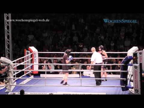Dessauer Boxnacht 2014 - Kim Wendler vs. Lara Ochmann