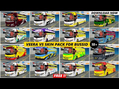 Veera V5 BS4 AC Sleeper bus skinpack video thumbnail