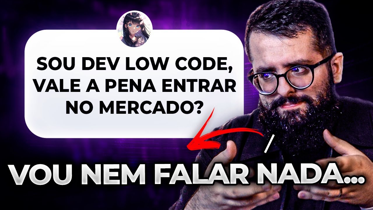 VALE A PENA SER DEV LOW CODE? IA VAI SUBSTITUIR OS PROGRAMADORES? MEU CURSO É PIRÂMIDE?