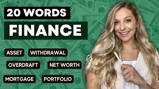 Advanced Finance & Money Vocabulary | 20 MOST Important Words to Know