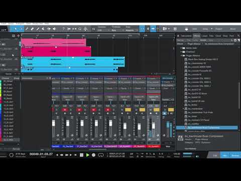 Mixing A Synthwave Song 80s Style with BX Console SSL 4000 E