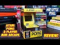 Is This New Atari Pong 2 Player Mini Arcade Trash Blaze Retro Mini Arcade Review