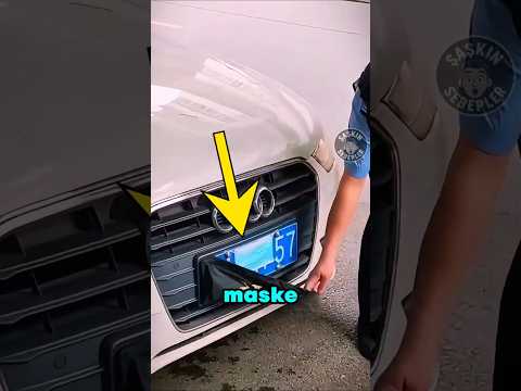 Plakaya Maske Takan Kurnaz Sürücüler 😷🚓