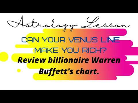 VENUS LINE OF BILLIONAIRES