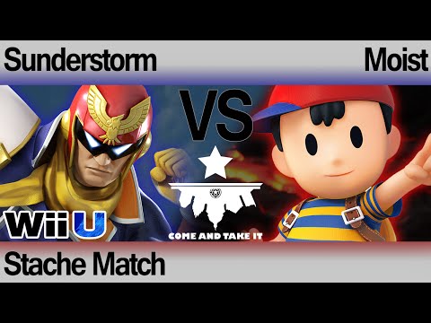 CATI Smash 4 - Sunderstorm (Falcon) vs Moist (Ness, Mii) - Stache Match