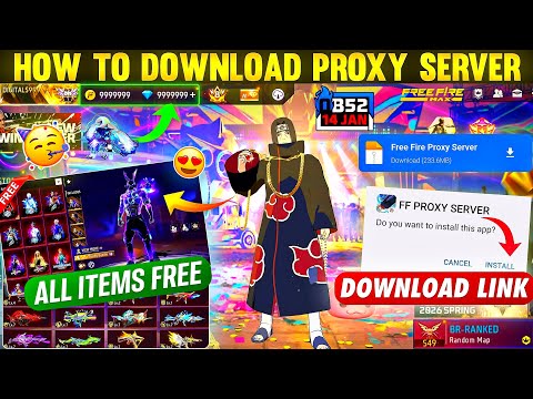 How To Download Proxy Server In Free Fire 💯😱🔥 | Free Fire Proxy Server | Proxy Server Free Fire