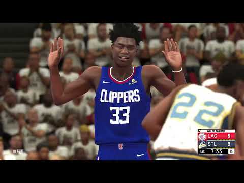 Curtles NBA 2034 Playoffs Semi conference Game 7 Los Angeles Clippers vs ST Louis Sound 16th Season