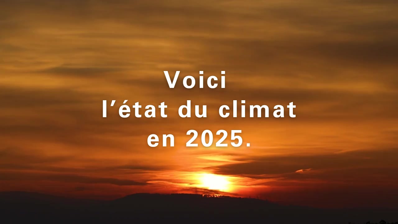 State of the Global Climate report 2025 - French